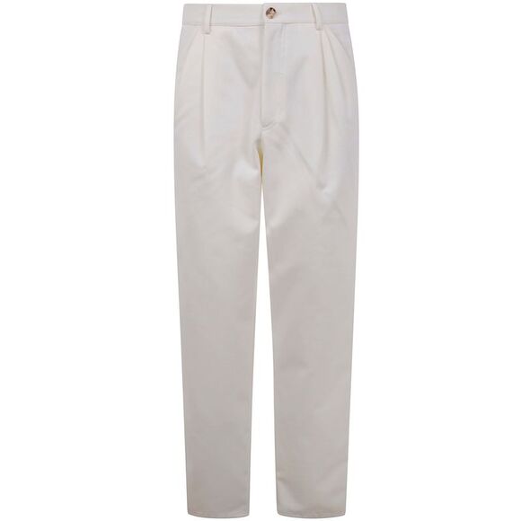 Brunello Cucinelli Men Double Piences Chino Trousers